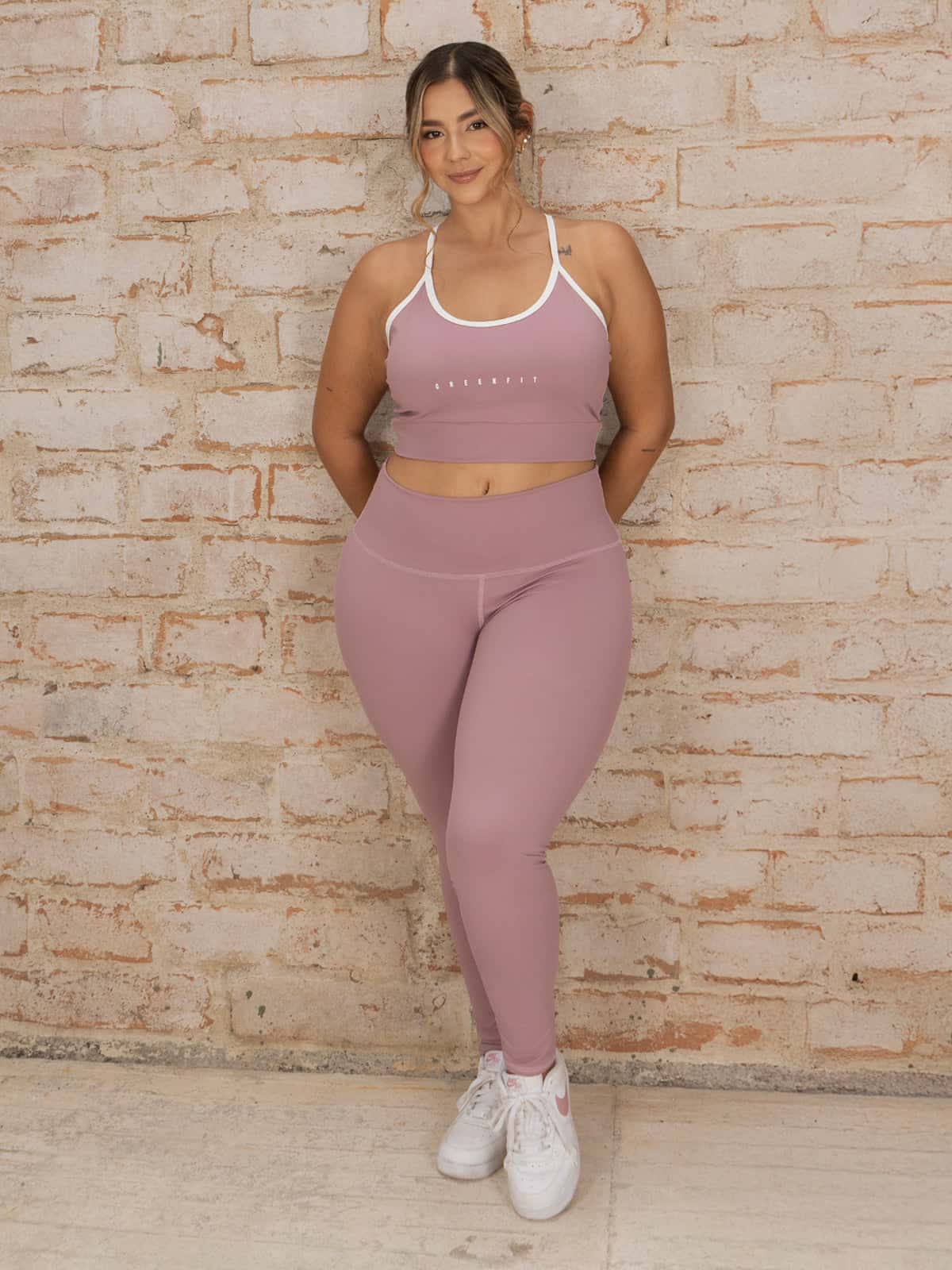 leggins set palmas nostalgia talla plus