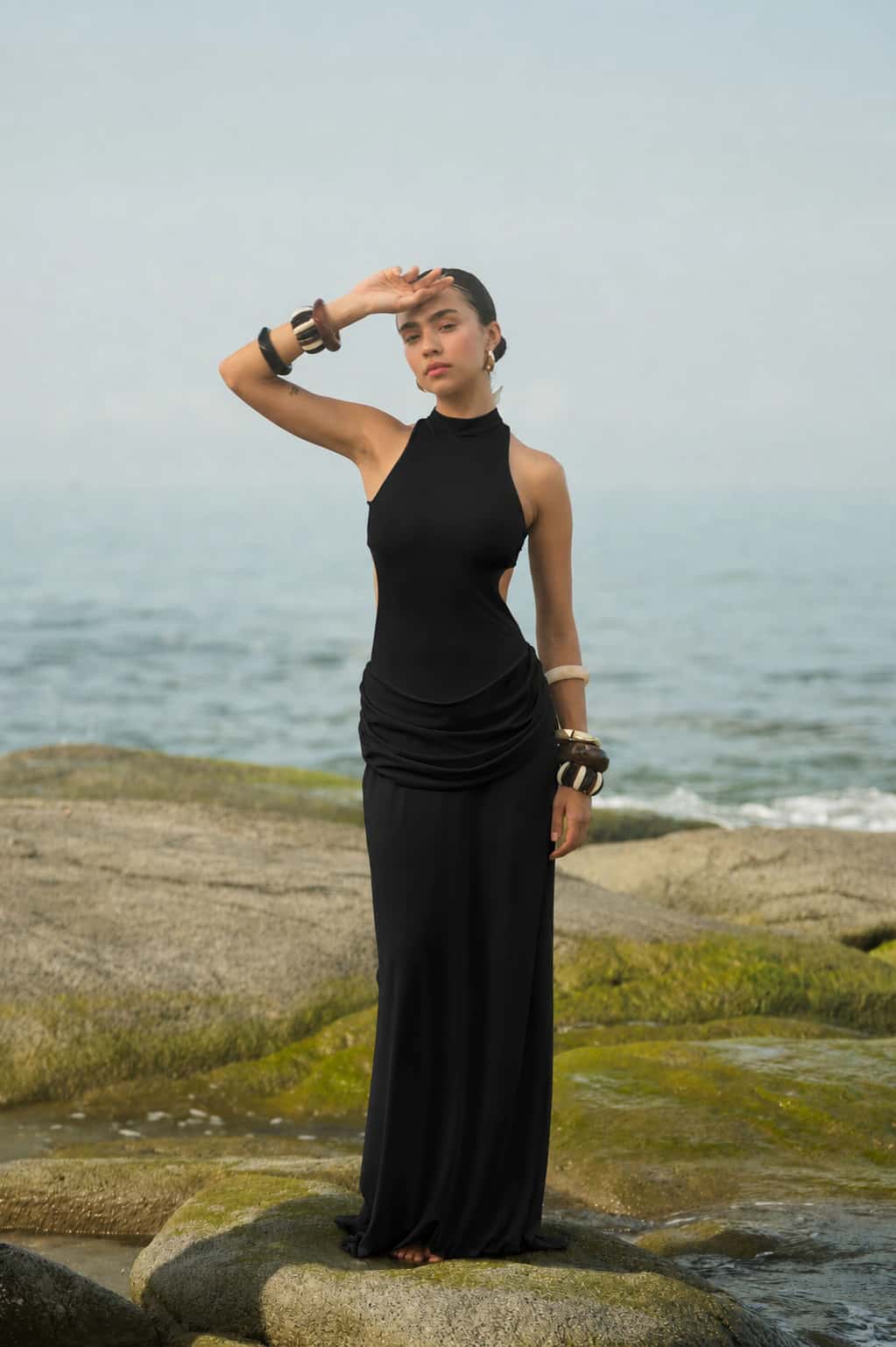 ARIEL DRESS - BLACK