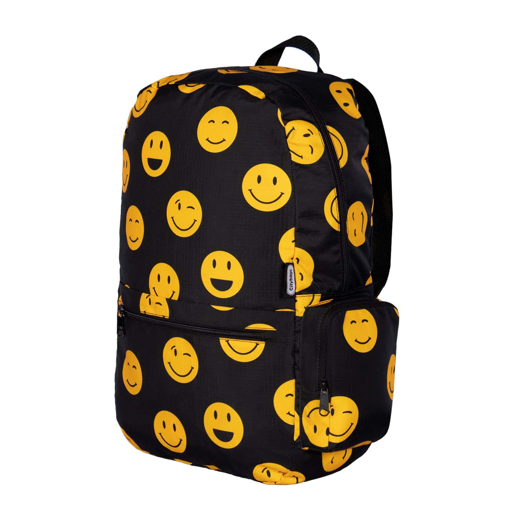 Morral Plegable ULTRA Estampado Happy Citybags Multicolor