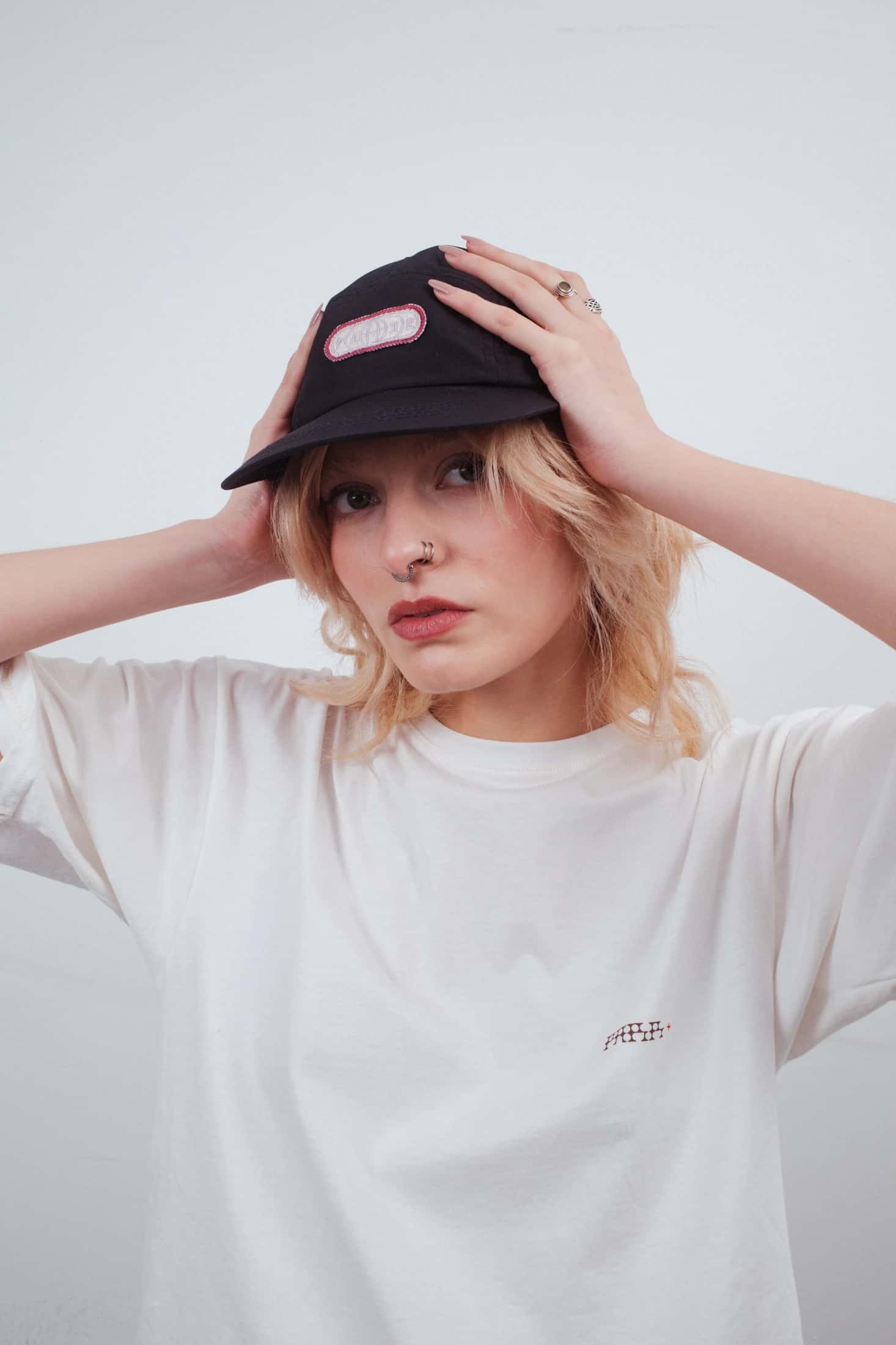 Gorra Five Panel Negra