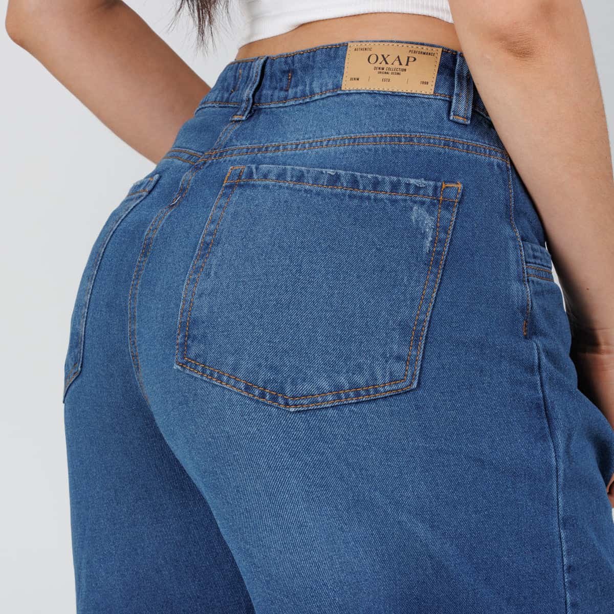 Jean Axspen Super Wide Leg  Ox-2890 - miniatura 3