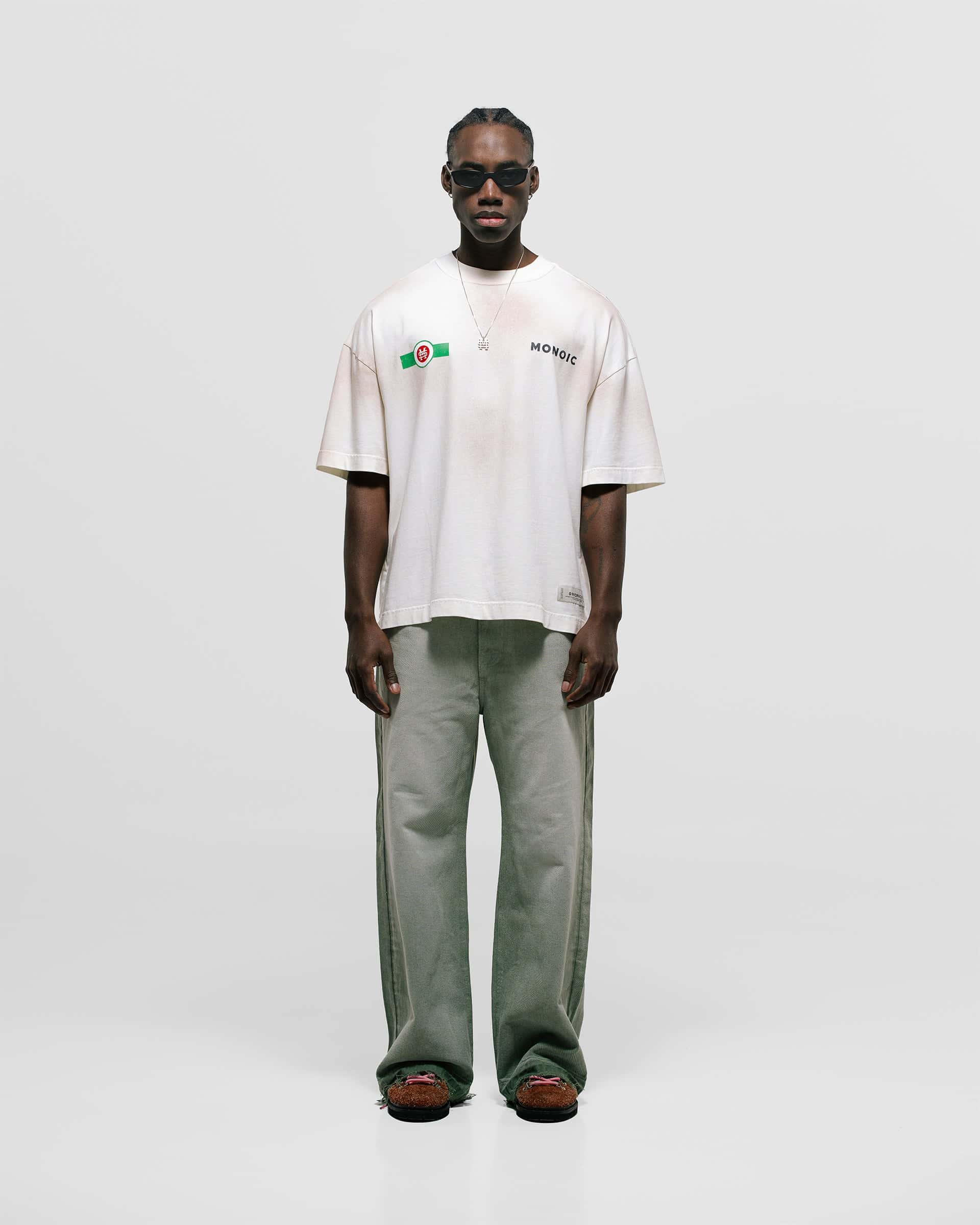 Camiseta Boxy Fit Martini - Blanco Hueso (Egret) - miniatura 6