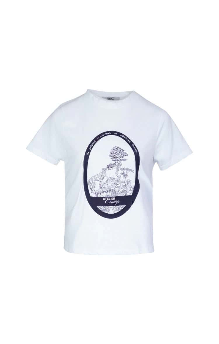 T-shirt safari azul