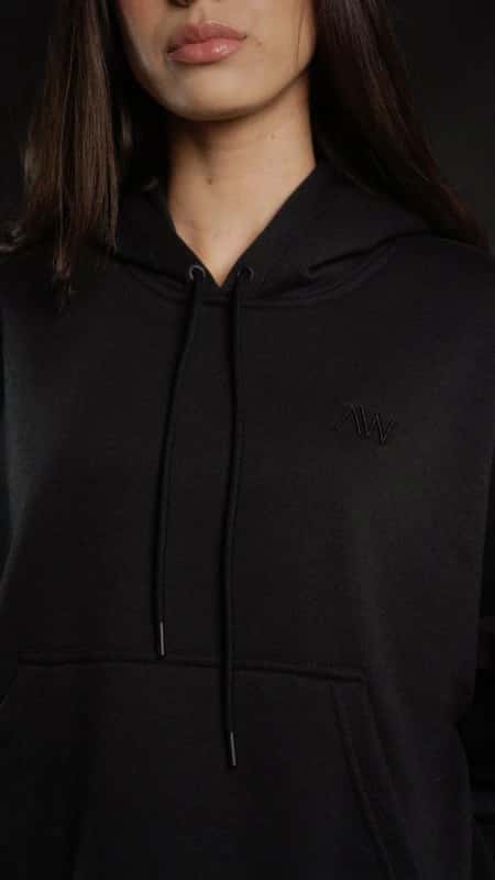 Hoodie Classic Women Negro - miniatura 2