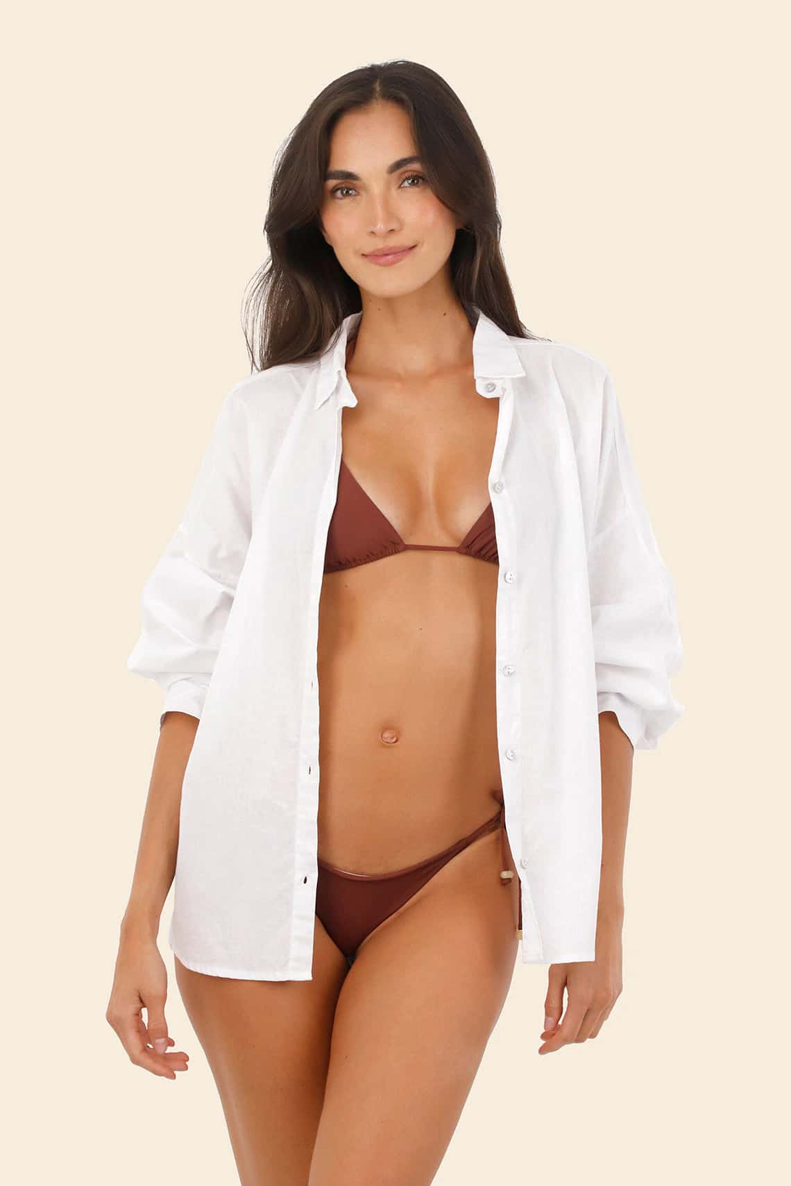 White Samara Shirt - miniatura 1