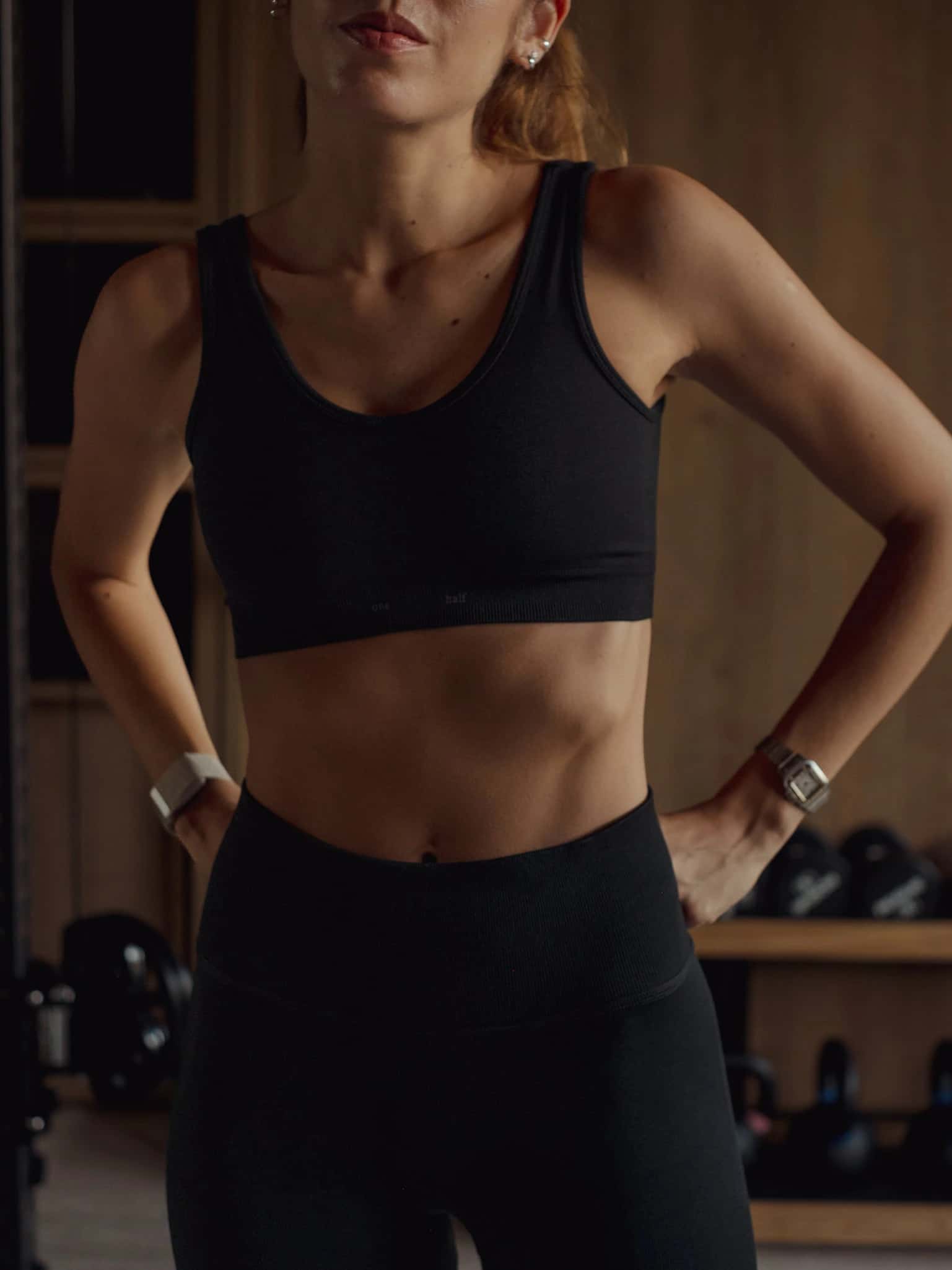 ELEMENTAL FIT SEAMLESS TOP - SHADOW