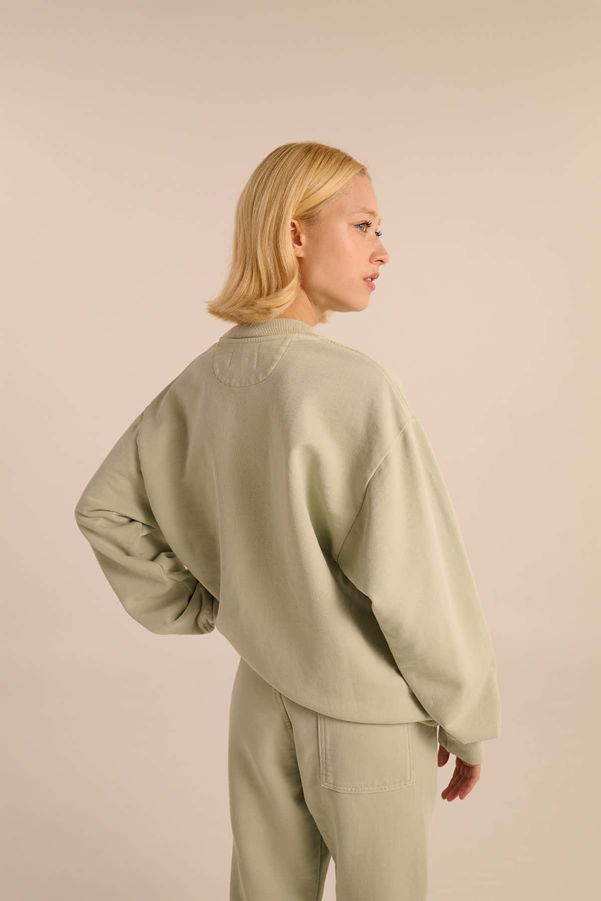 CORE CREWNECK LIGHT GREEN - miniatura 7