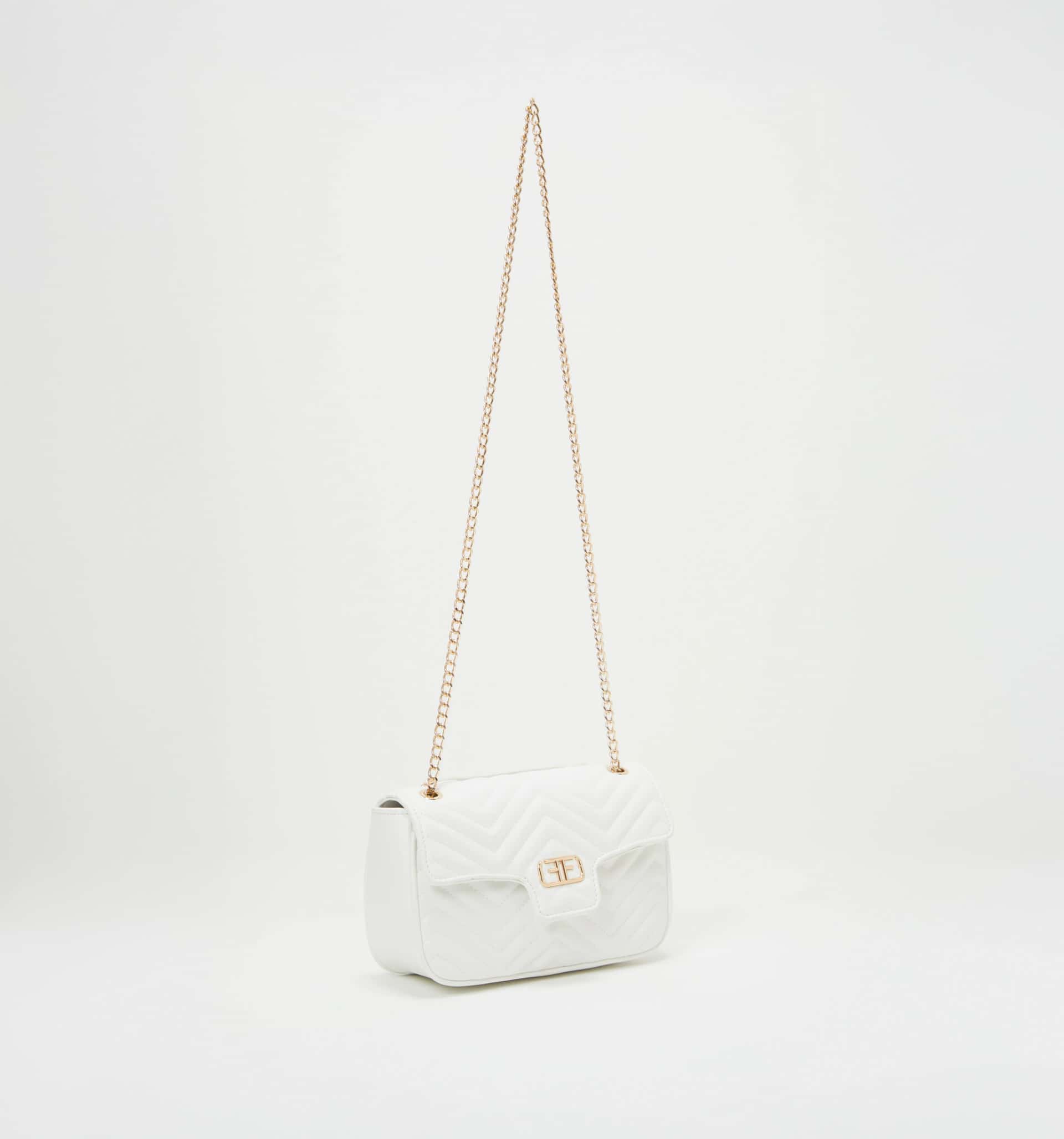 Bolso acolchado con logo