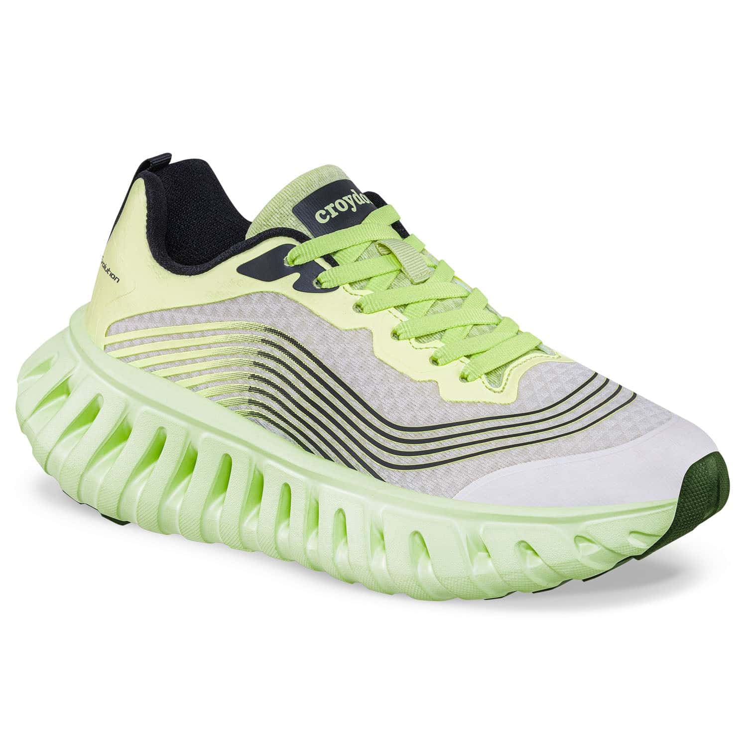 Tenis Running Cezod Verde Croydon Para Mujer