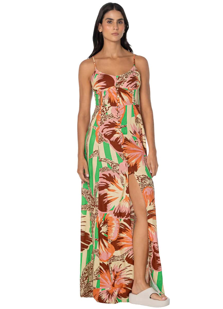 Maaji Tropical Haven Sia Long Dress