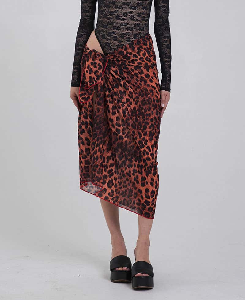 LEOPARD SCARF