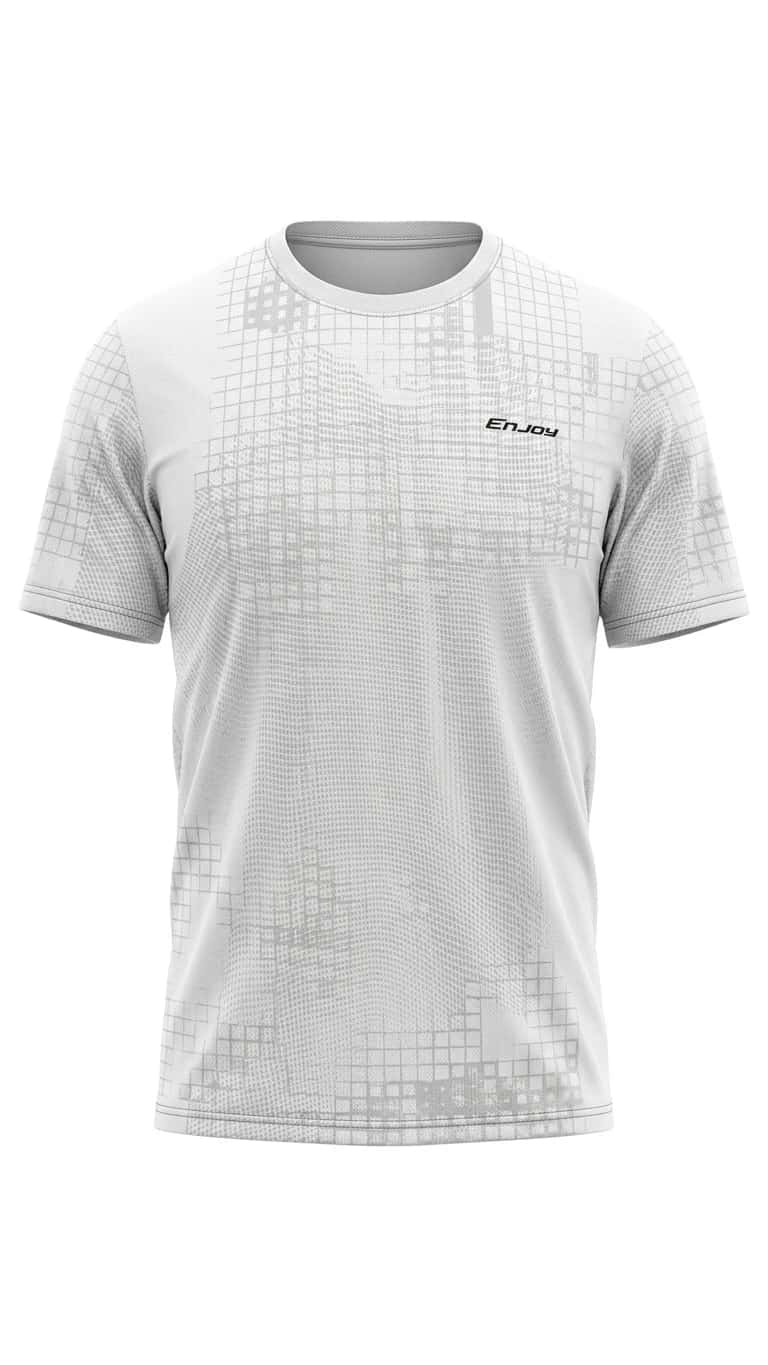 Camiseta Running Manga corta white