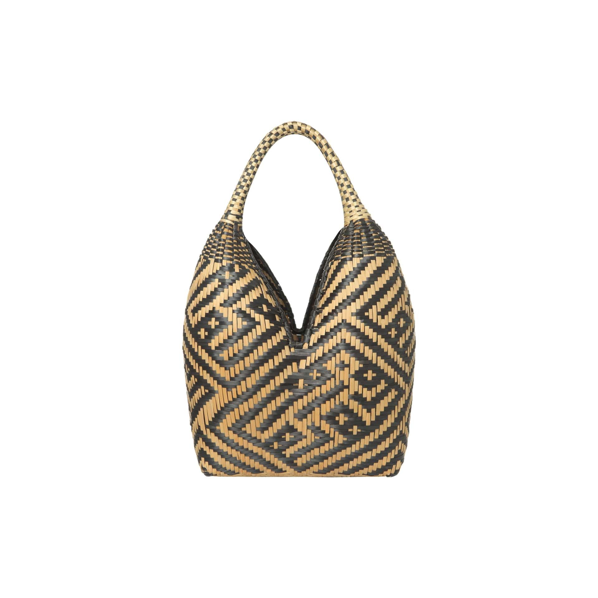 Canasto 4 Tetas Beige y Negro