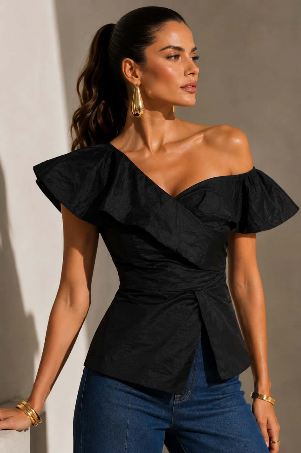 Blusa Alika Negro
