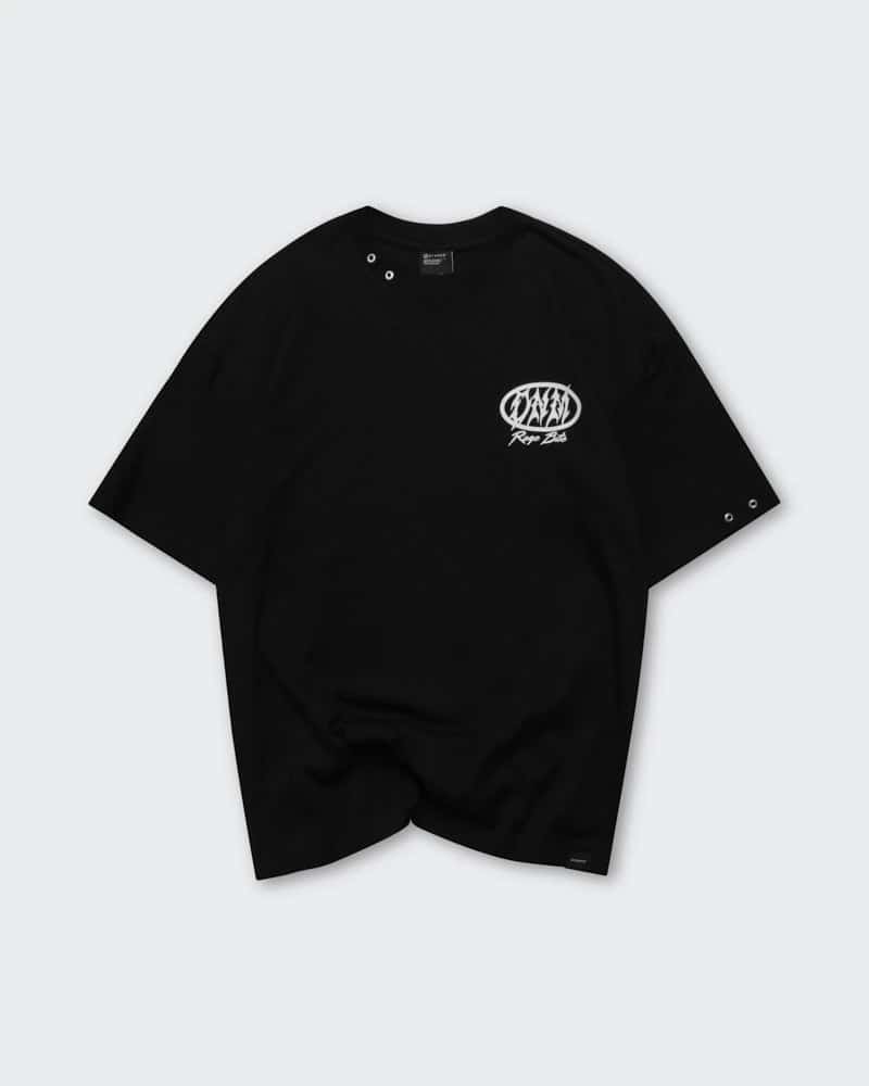 Camiseta Negra Oversize Iron Fang - miniatura 7