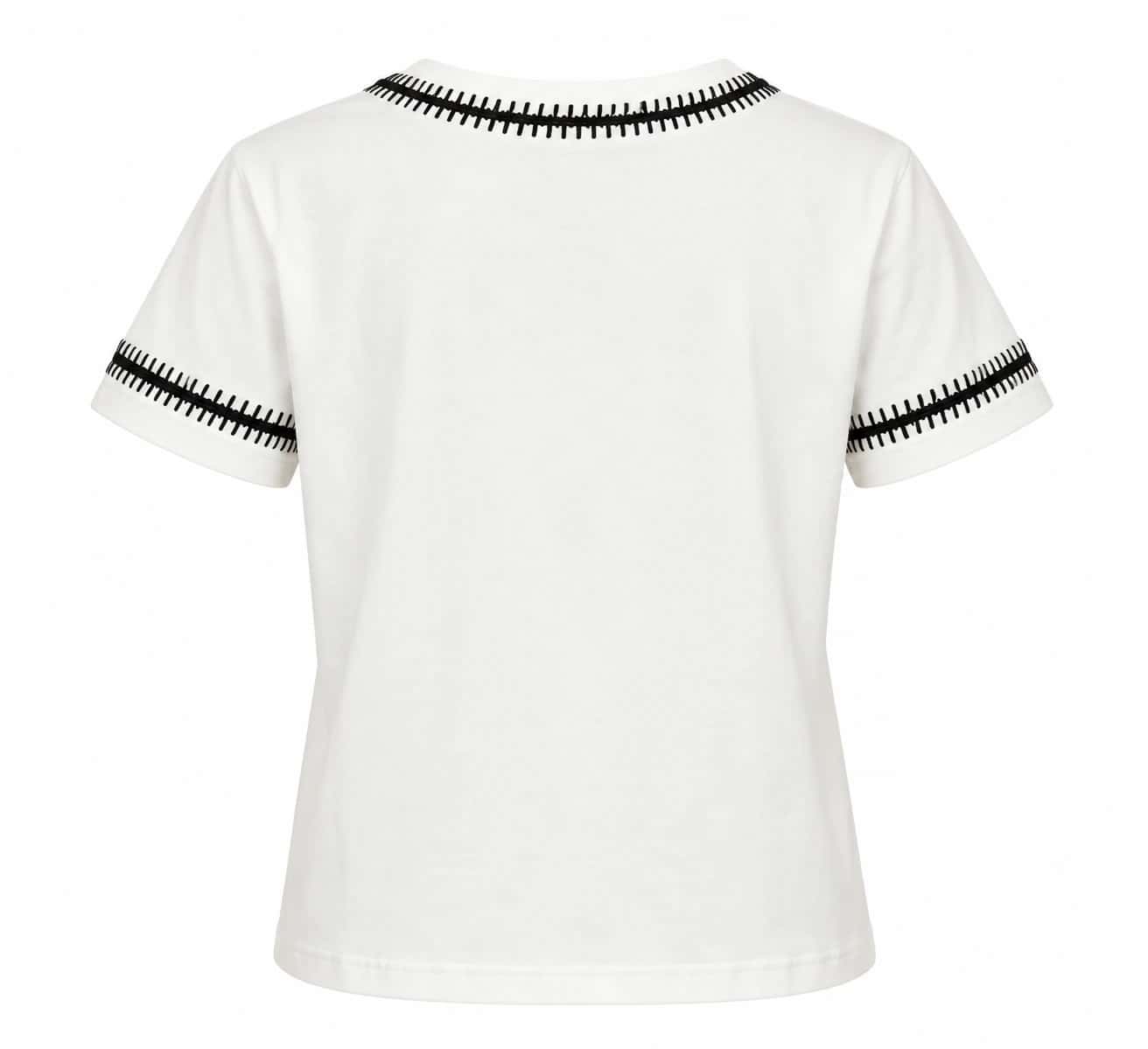 VITTORIA T-SHIRT IVORY - miniatura 2