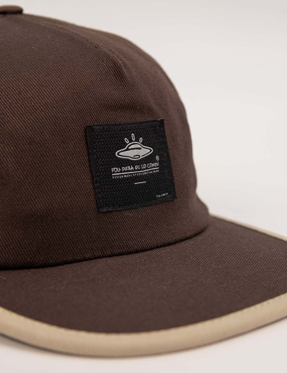 Gorra Desestructurada Atardecer Cafe Unisex - miniatura 3