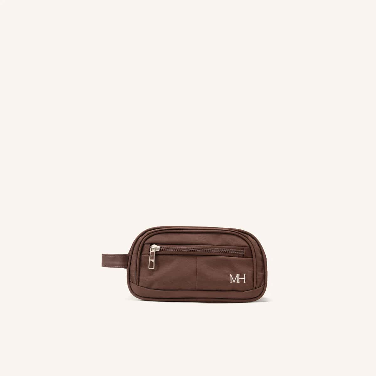 Neceser Tres Cremalleras Chocolate MH Light