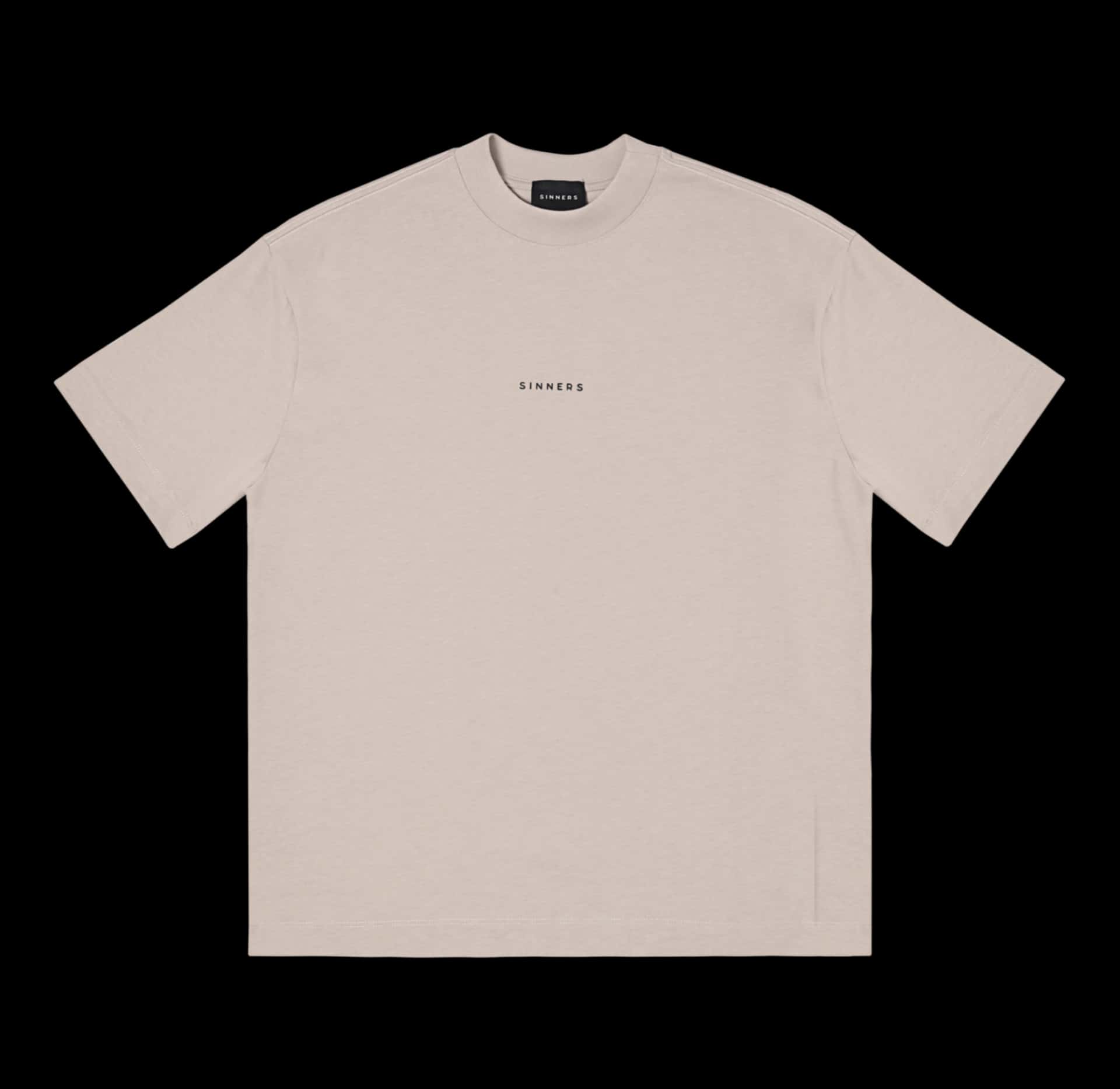 SINNERS LOGO BUTTER T-SHIRT