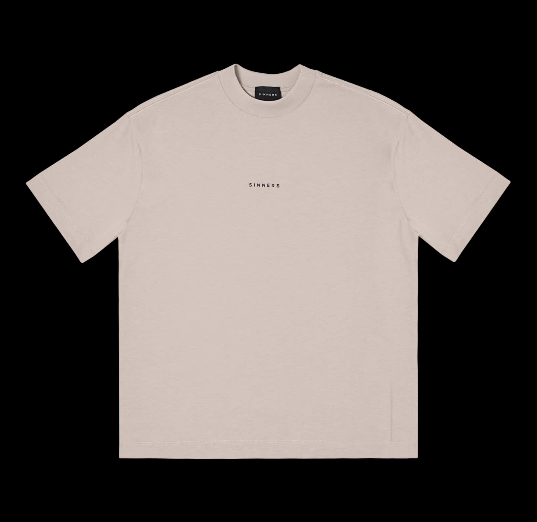 SINNERS LOGO BUTTER T-SHIRT