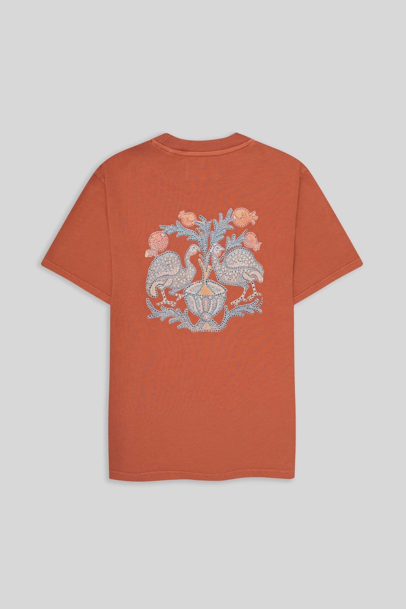 Men's cotton t-shirt orange musas