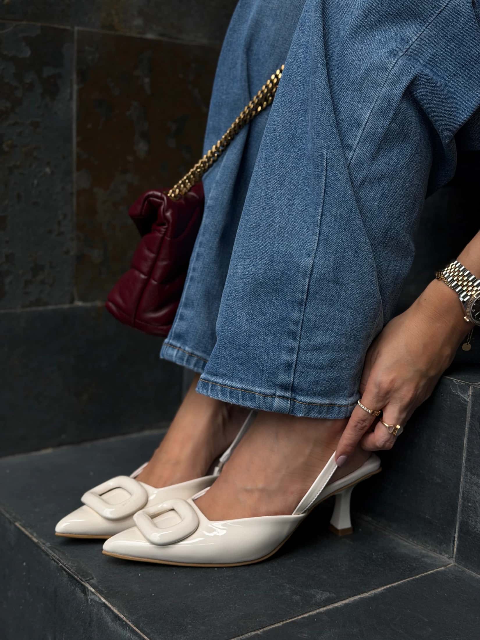 STILETTOS AMELIE PERLA