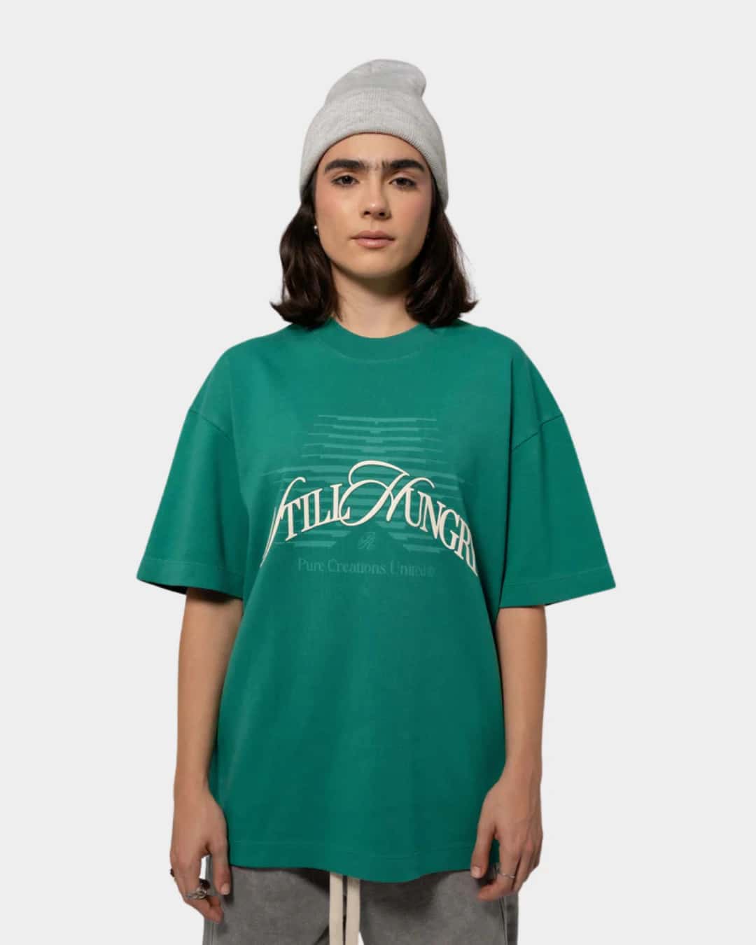 STILL HUNGRY GREEN T-SHIRT - miniatura 1