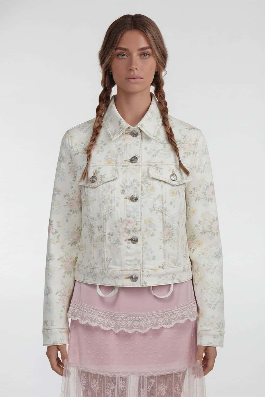 🌸 Flor de Vainilla Chaqueta