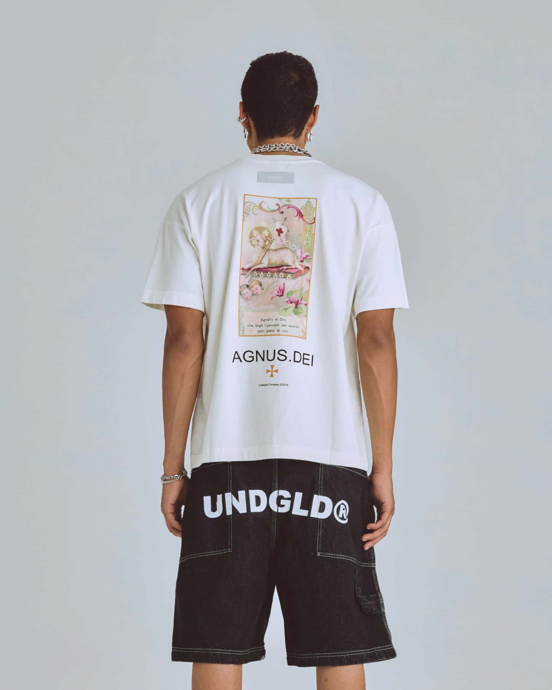 Agnus Dei Sheep Tshirt White - miniatura 7