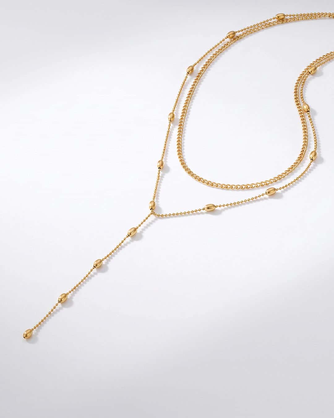 Collar Largo Doble Oval - miniatura 3