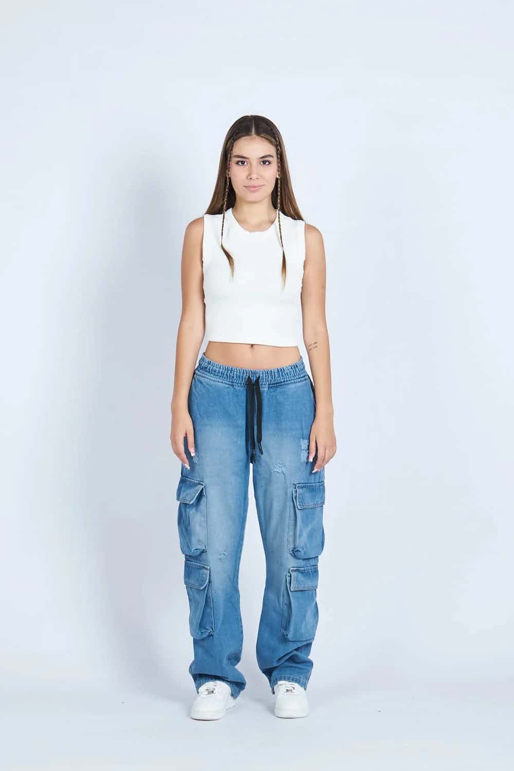 Pantalon Cargo Indigo | Drop 03 |