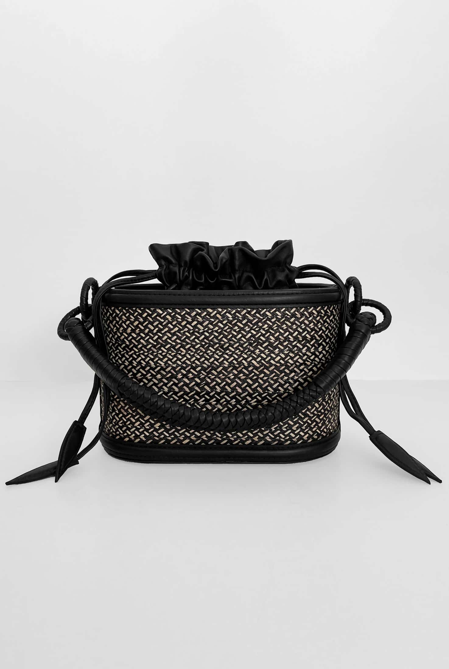 Caña Basket Bucket, Marbled