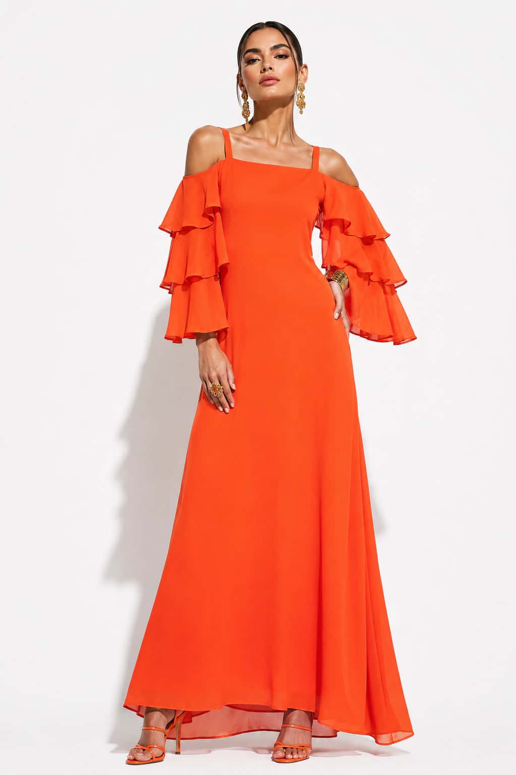 Vestido Sicilia Naranja