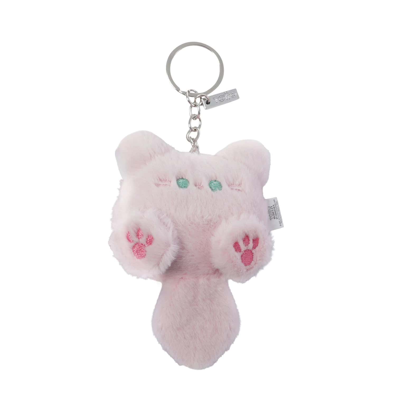 Llavero de Peluche Cat Pink color Rosado