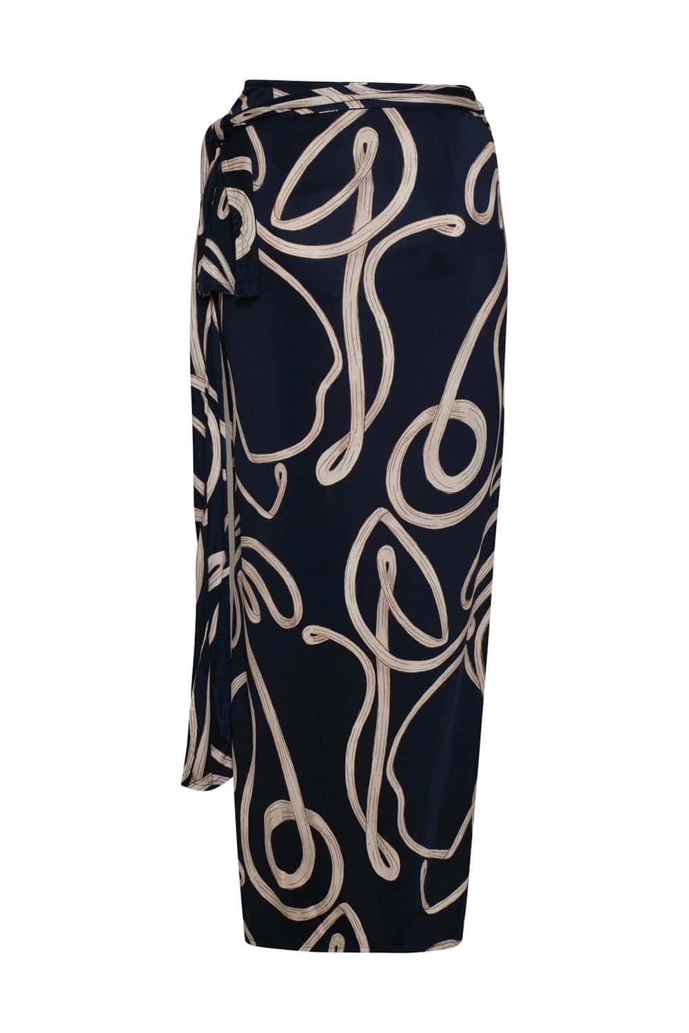 Falda Samoa azul navy - miniatura 3