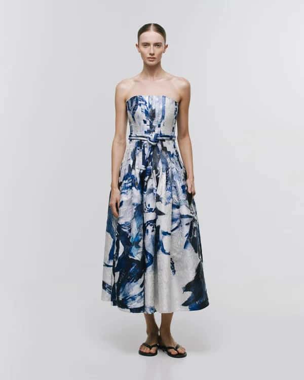 VESTIDO MIDI CAMELIA - miniatura 3
