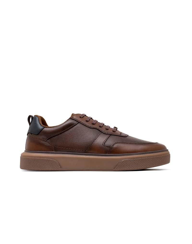 Zapato de cordon casual para hombre en cuero REF SILV02