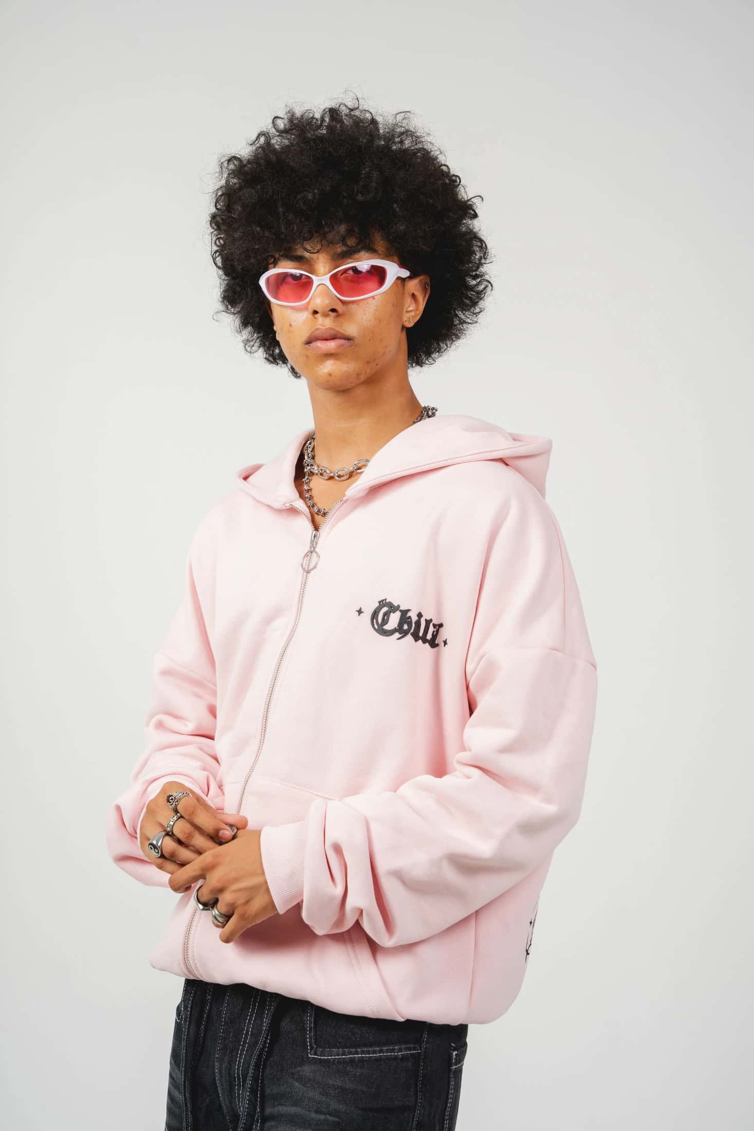 Hoodie Chill Pink - miniatura 4