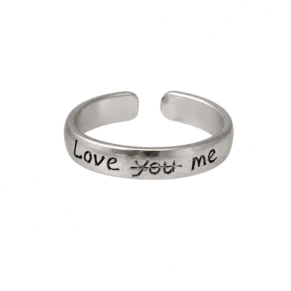 Anillo Love Me Plata