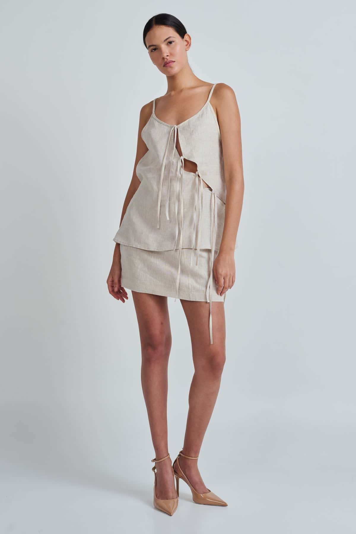 VOULA SKIRT NATURAL