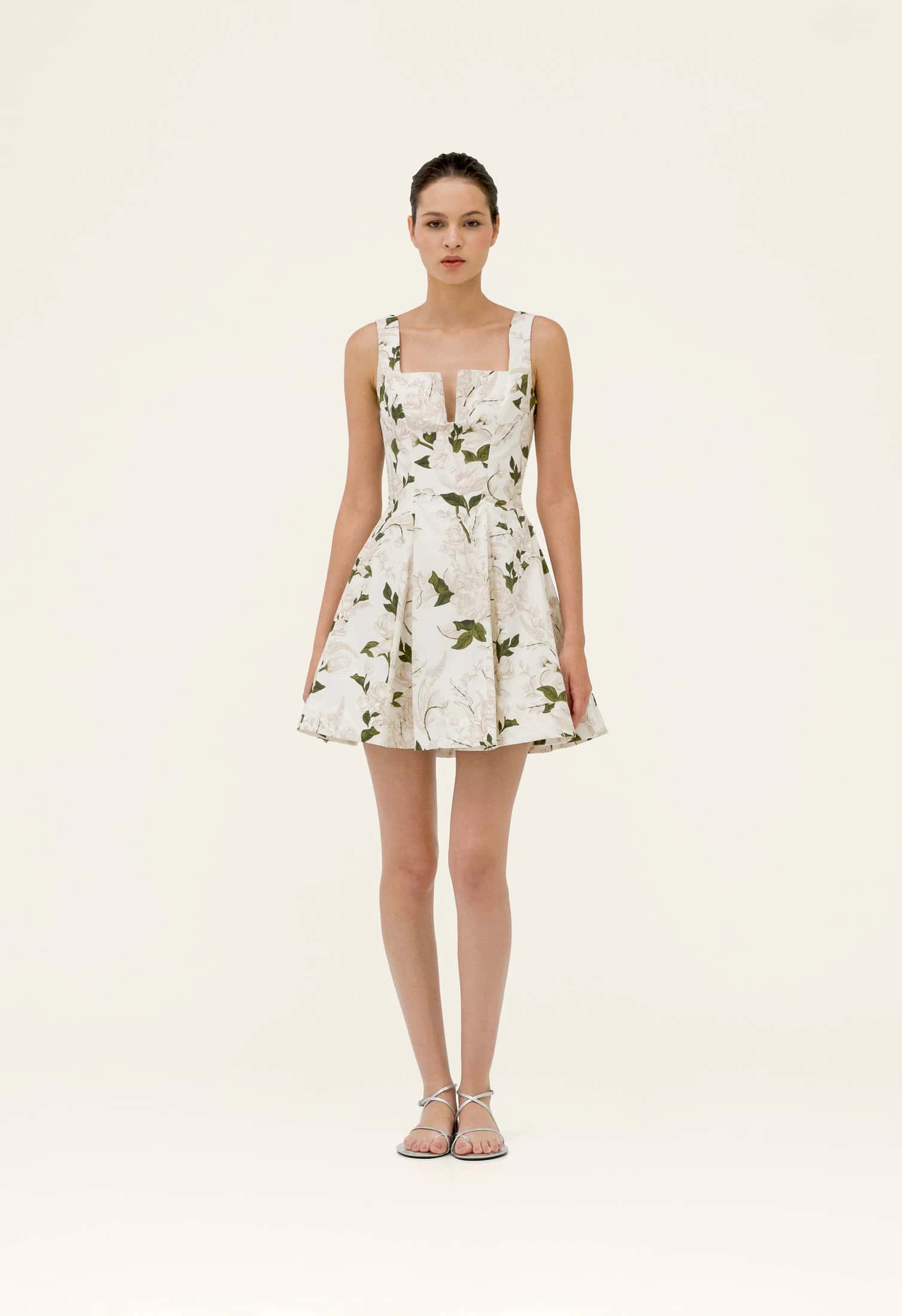 Agua Gardenia Mini Dress