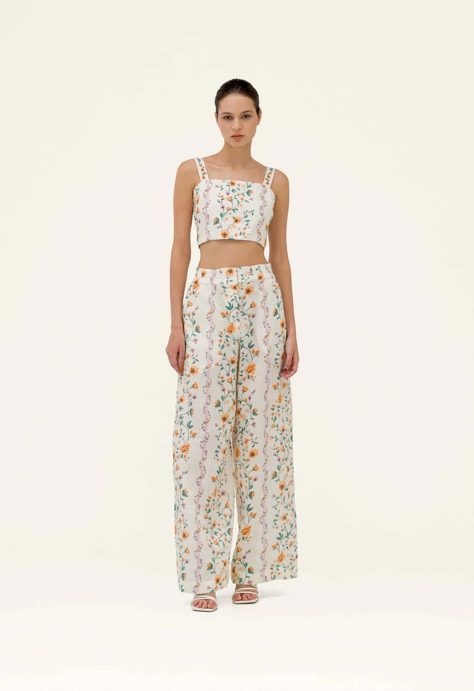 Luciana Chinesis Cropped Top