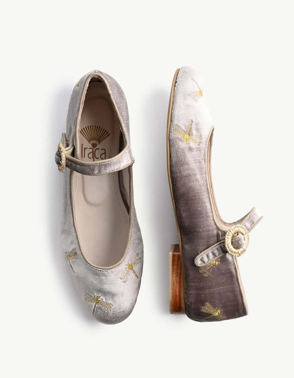 ZAPATOS LIBELULA MERCEDES TERCIOPELO - miniatura 2