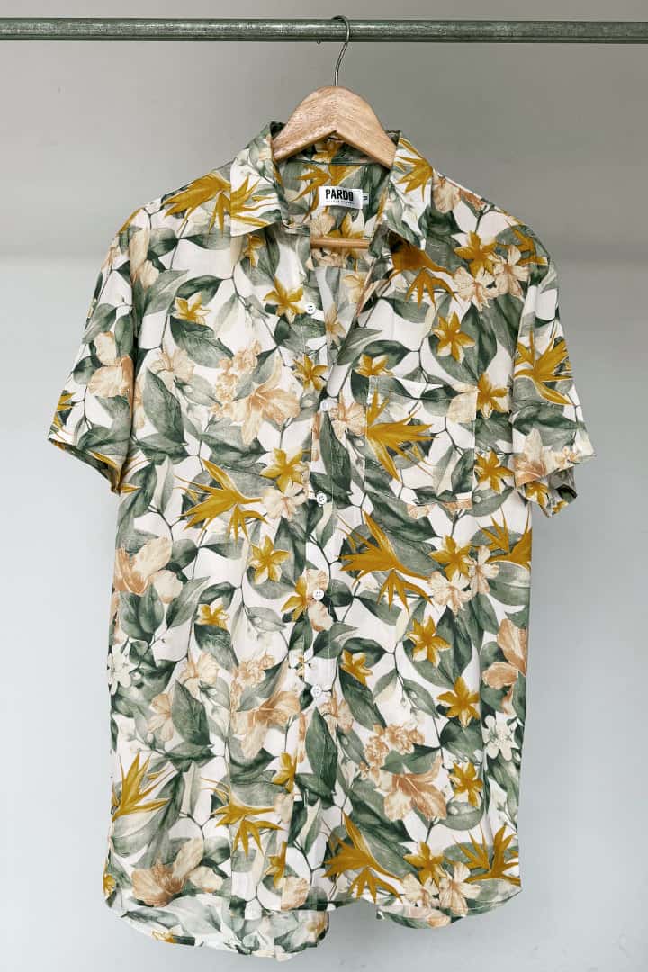 Camisa aves del paraíso