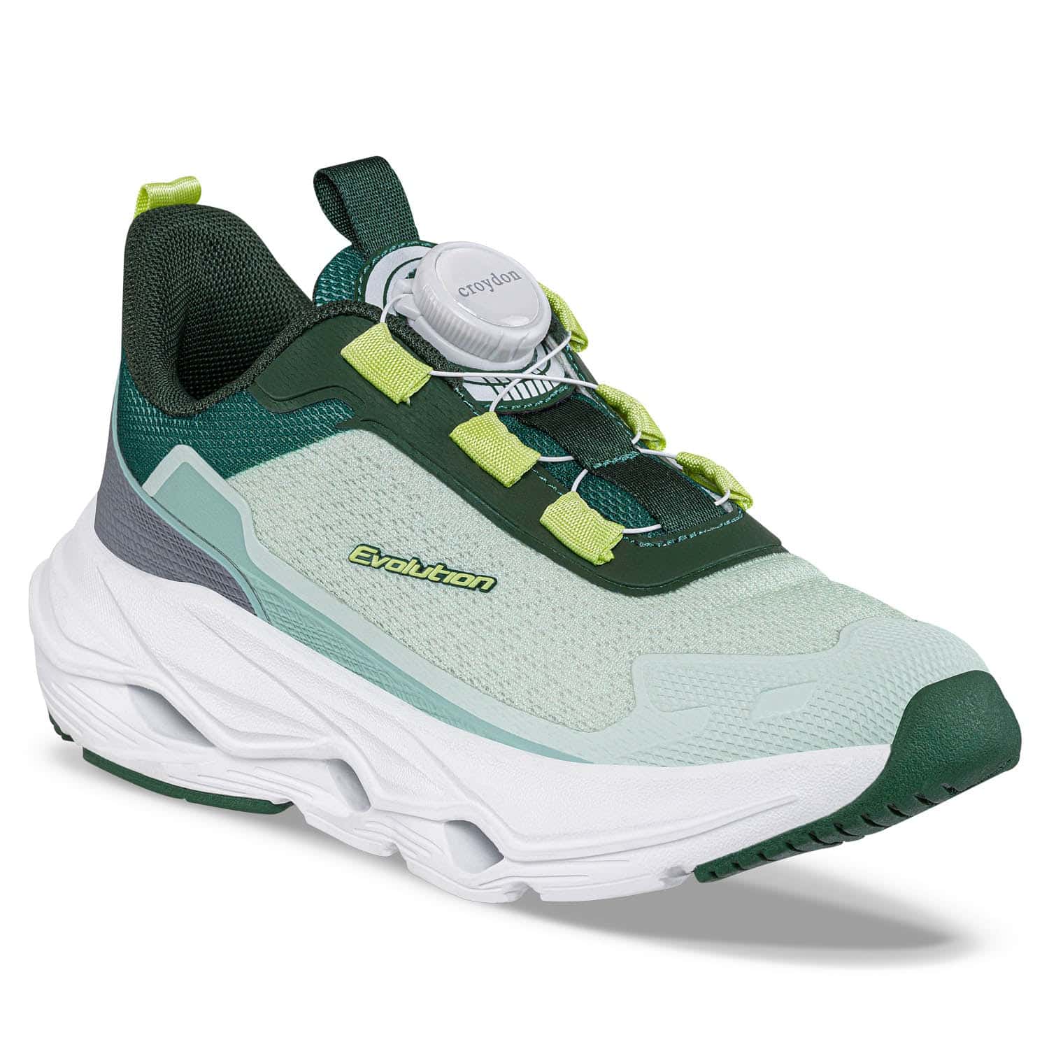 Tenis Running Graw Verde Croydon Para Niña