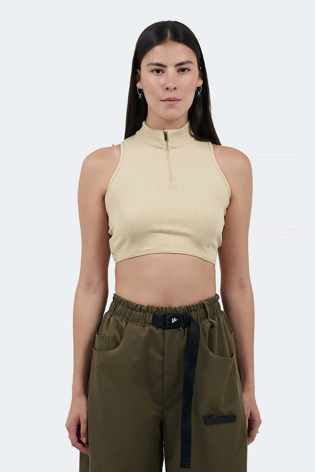 VENENO CROP ZIPPER - MUJER