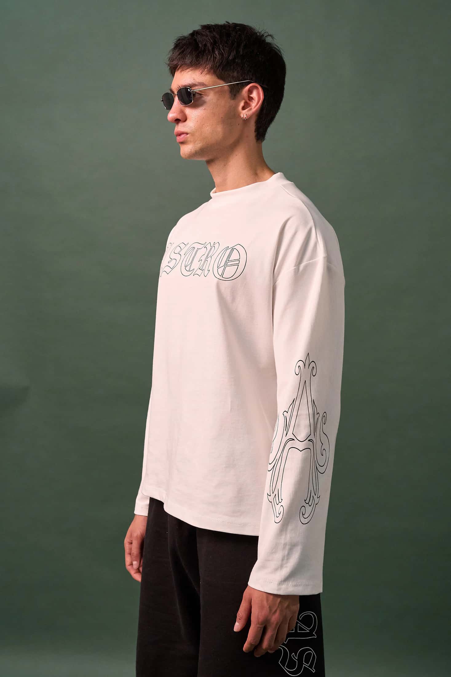Long Sleeve Blanco - Gothic - miniatura 3