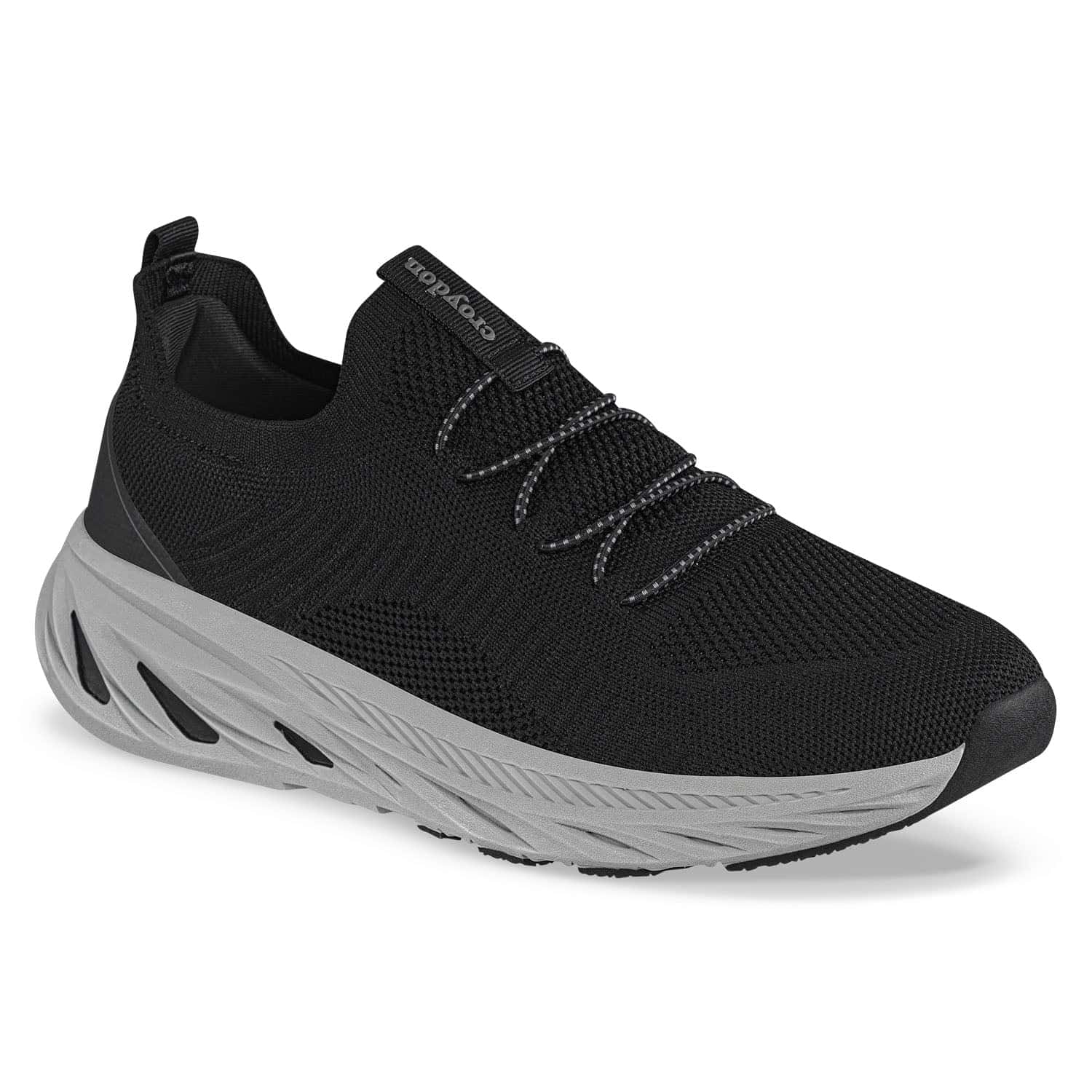 Tenis para Caminar Sefican Negro Croydon para Hombre