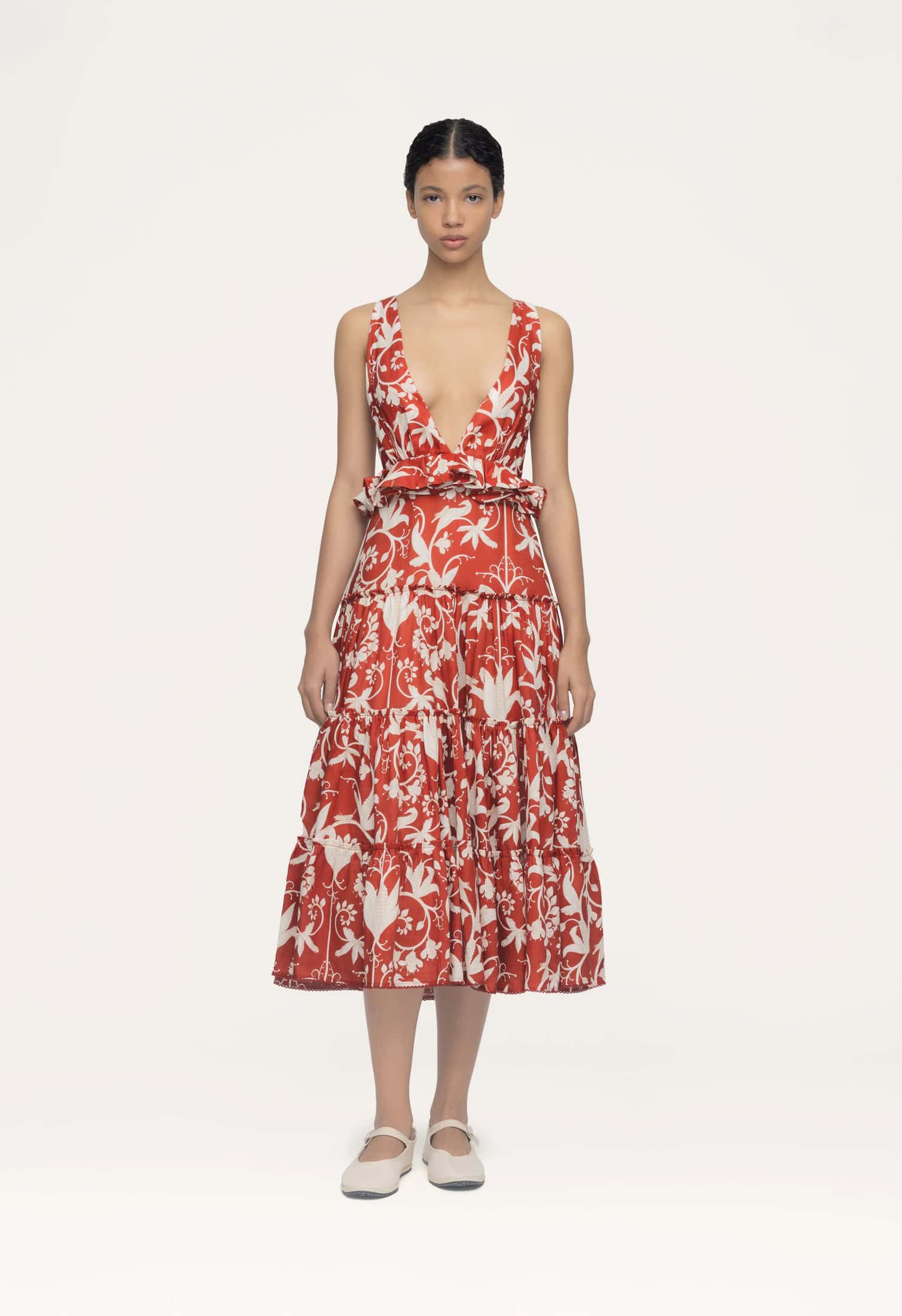 Lago Maiz Midi Dress