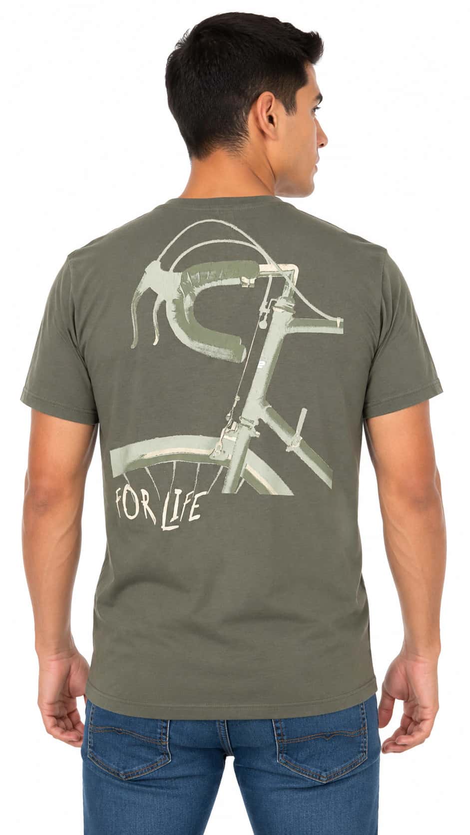 T-Shirt masculina MC  FOR LIFE - miniatura 4